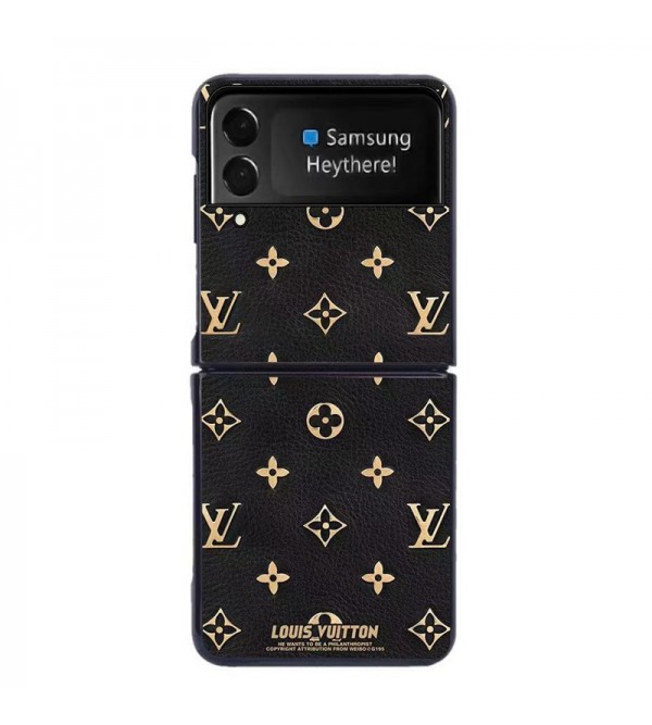 Lv ルイヴィトン女性向け Galaxy Z Flip 5 4 3 2ケースファッション セレブ愛用 ギャラクシーZフリップ5 4ケース 折りたたみ 激安 ファッション経典 メンズ個性 ファッション