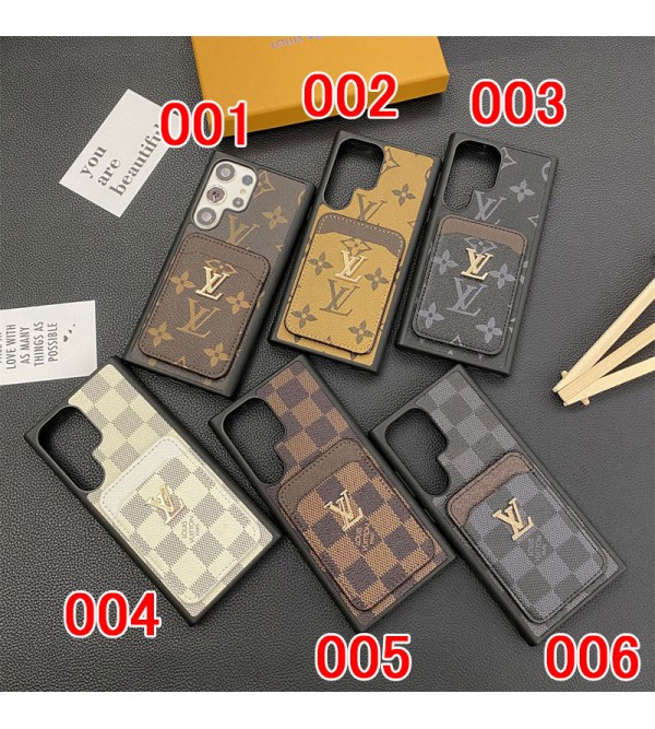 Lv ルイヴィトンギャラクシーS23 s22 s24ウルトラ カバー レディース バッグ型 ブランドモノグラム Galaxy s23+ s24ケース ブランド iphone 14 15 pro maxケース 大人気ブランドGalaxy A54 5Gケース 韓国風