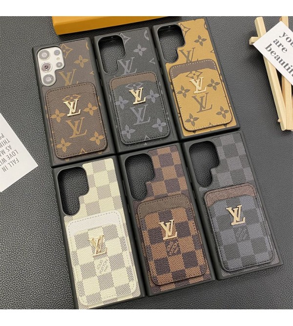 Lv ルイヴィトンギャラクシーS23 s22 s24ウルトラ カバー レディース バッグ型 ブランドモノグラム Galaxy s23+ s24ケース ブランド iphone 14 15 pro maxケース 大人気ブランドGalaxy A54 5Gケース 韓国風