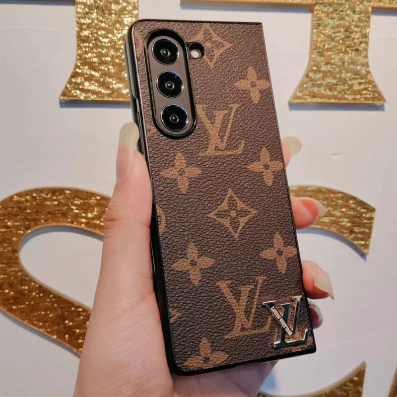 Lv ルイヴィトン ブランド galaxy z Fold5 4 3ケース かわいいファッション セレブ愛用  折りたたみ 激安 ブランド スタイルメンズ ギャラクシーZフォールド5 4 3スマホケース スマホケース 安い