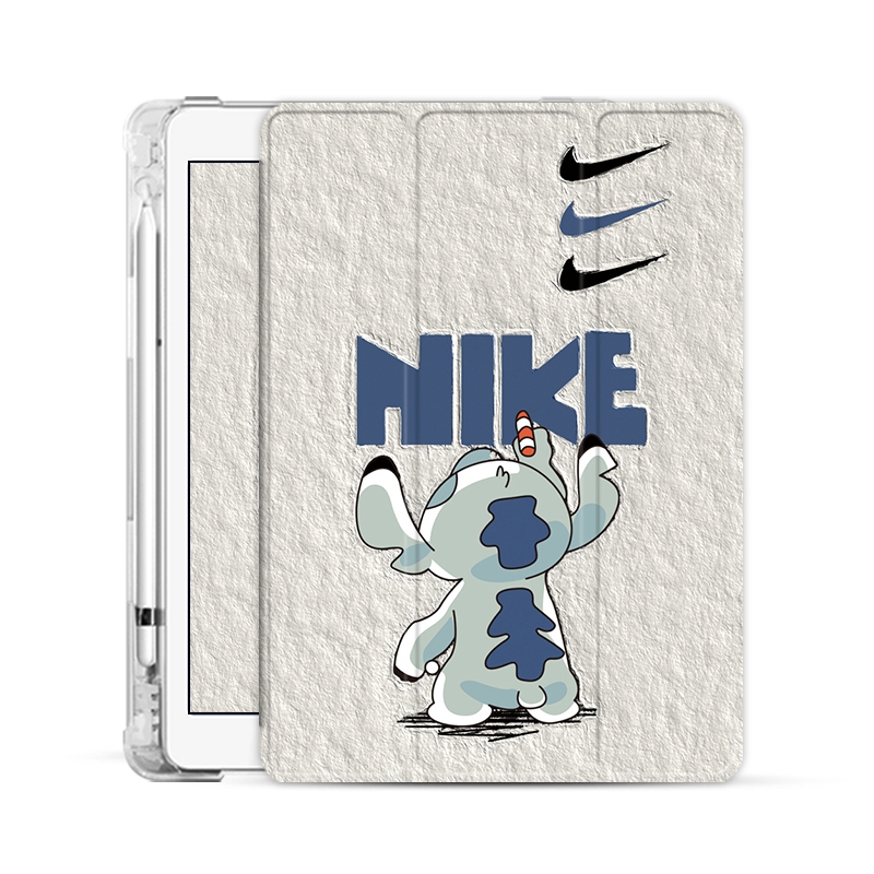 Nike/ナイキ ipad mini 6/9/pro 2020/2021ケース ブランド ステッチ ディズニー 手帳型 アニメ アイポッド ミニ 6/9/2/3/4/5カバー キャラクター 第9/8/7世代  ipad pro 12.9 2021カバー スタンド付き  ipad air4/3/2ケース 人気アニメ メンズ レディース