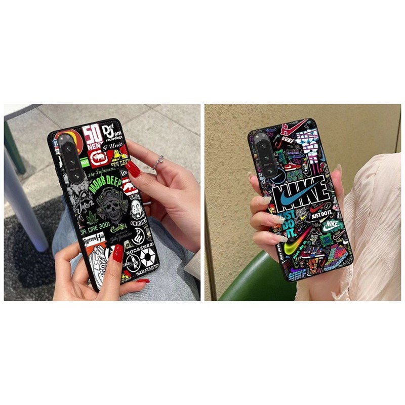 ナイキ Nike ブランドXpeira ace ivケース手帳型ins風 エクスペリア10 Vスマホケース 可愛い レディース Xpeira 1vケース おまけつき人気 エクスペリアAce IVケース 高級