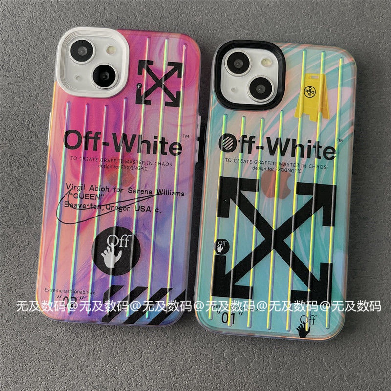 OFF-WHITE オフホワイト NIKE ナイキ ハイブランド iphone 14/14 pro/14 pro max/14 plusケース モノグラム ジャケット型 スーツケース型 カラー 四角保護 アイフォン14/13/12/11カバー ファッション メンズ レディーズ