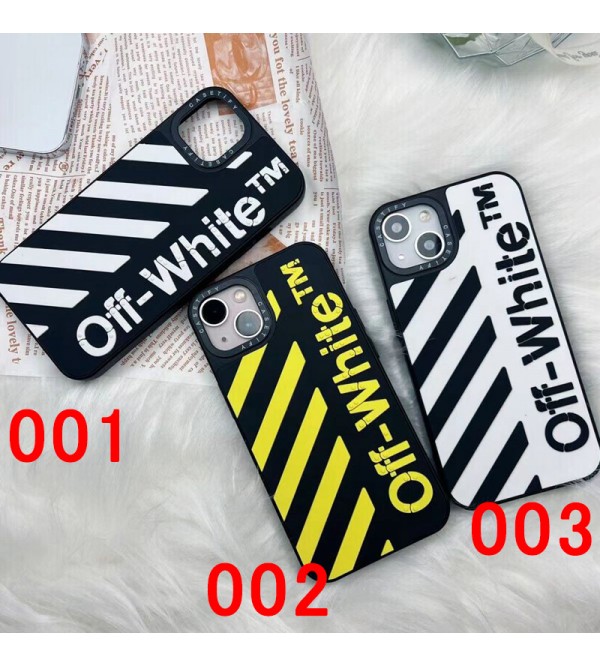 Off-White オフホワイト ブランド iphone14/14pro/14 pro max/14 plusケース オシャレ モノグラム 矢印柄 ジャケット型 シリコン アイフォン14/14プロ/14プロマックス/14プラス/se3/13/12/11/x/8/7カバー ファッション メンズ レディース