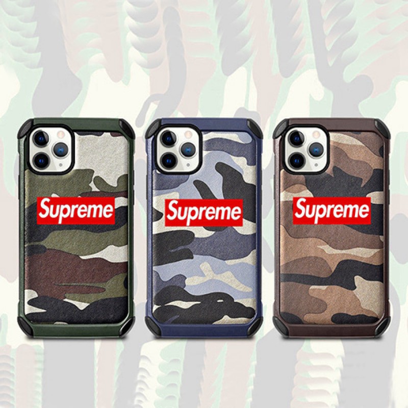 シュプリーム/SUPREME ブランド Iphone 13/13 Pro/13 Mini/13 Pro Maxケース 可愛い 迷彩色 芸能人愛用 全面保護 パロディ風 メンズ レディーズ