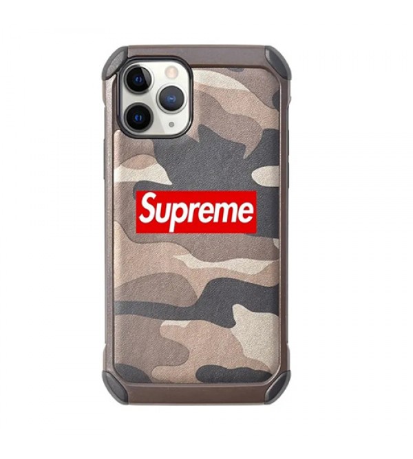 シュプリーム/SUPREME ブランド Iphone 13/13 Pro/13 Mini/13 Pro Maxケース 可愛い 迷彩色 芸能人愛用 全面保護 パロディ風 メンズ レディーズ