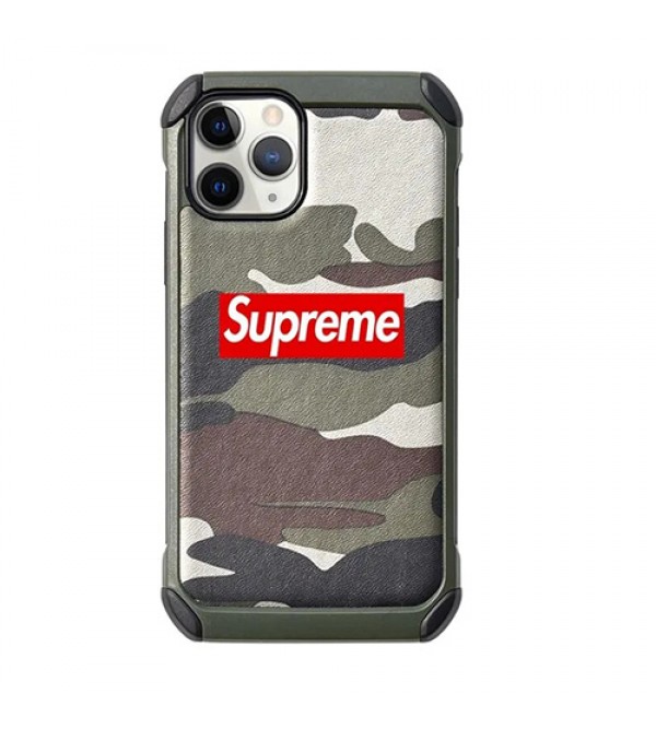 シュプリーム/SUPREME ブランド Iphone 13/13 Pro/13 Mini/13 Pro Maxケース 可愛い 迷彩色 芸能人愛用 全面保護 パロディ風 メンズ レディーズ