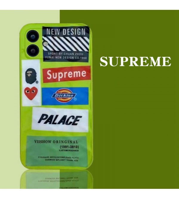 SUPREME/シュプリーム オフホワイト/Off-white ブランド iphone 13 pro max/13/13 proケース おしゃれ CDG/コムデギャルソン カラー色 AAPE/エーエイプ ジャケット型 モノグラム Dickies 芸能人愛用 PALACE アイフォン13/12/11/x/xs/xr/8/7カバー ファッション メンズ レディース