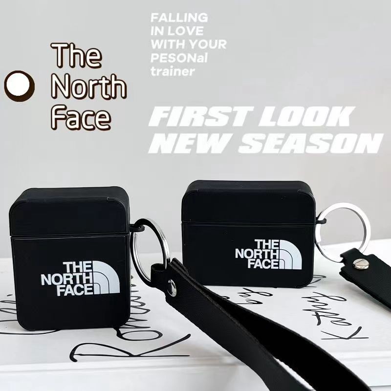 ザ・ノース・フェイス THE NORTH FACEブランド Airpods Pro2/3メンズ レディースairpods pro2ケース シリコンairpods pro2/3ケース　ストラップ付き 第3世代 airpods pro2ケース ハイブランド