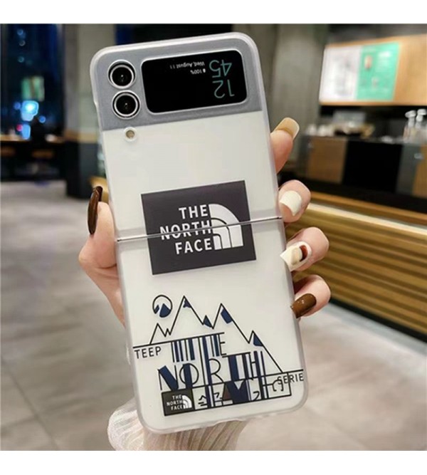 THE NORTH FACE ザ・ノース・フェイス 折畳み式 Galaxy Z Flip 5ケース ペアお揃い女性向け ファッション セレブ愛用 ギャラクシーZフリップ5 4ケース 折りたたみ 激安 ファッション経典 メンズ