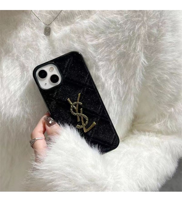 Ysl イブサンローランiphone 15 14 pro maxケース 激安 モノグラム iphone 15 14 plusケース 個性 アイフォン15 14 13 スマホケース インスタ風