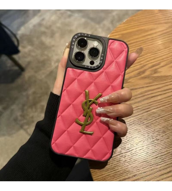 Ysl イブサンローランアイフォン15/14 13 12プロマックス ケース かわいい女性向け iphone15pro max xr xs max 8/7 plusケース ガラス型 アイフォン15 14 13 スマホケース インスタ風