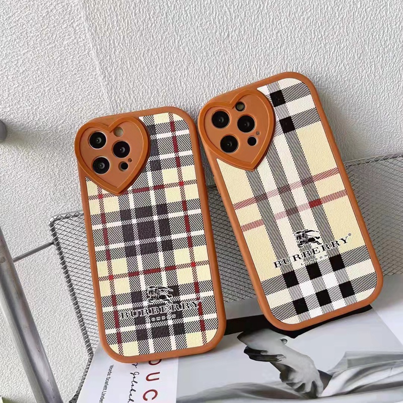 バーバリー Burberry ブランド 可愛い 騎士 シリコン 縞 ジャケット アイフォン13/13miniカバー 男女通用