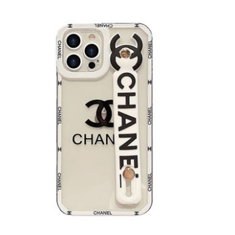 CHANEL ブランド クリア ハンド ストランプ モノグラム ジャケット アイフォン13カバー