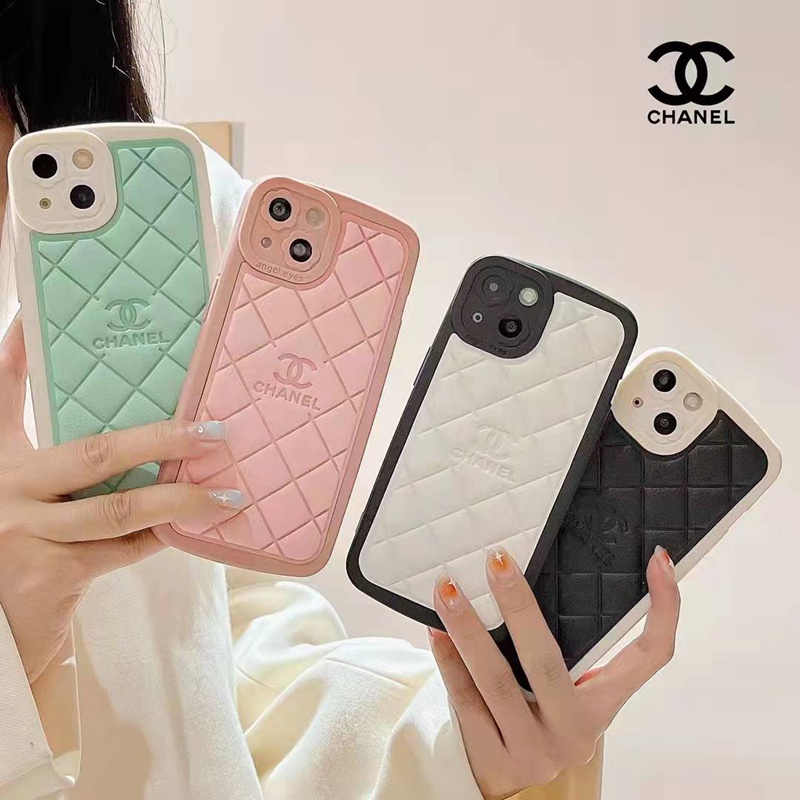 シャネル Chanel ブランド アイフォン13プロ/13ミニカバー 贅沢風 革セレブ愛用TPUスマホケース 安い女性愛用 耐衝撃 男女