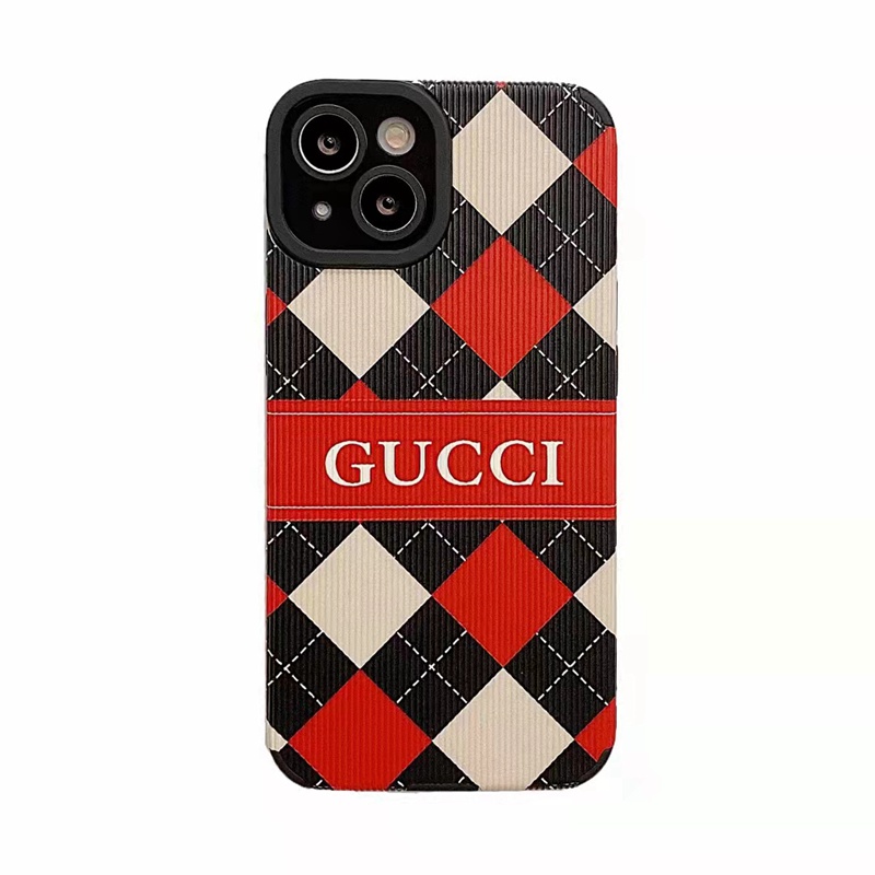 グッチ Gucci ハイブランド アイフォン13/13pro max/13miniカバー お洒落 市松型 モノグラム 個性 ジャケット 男女