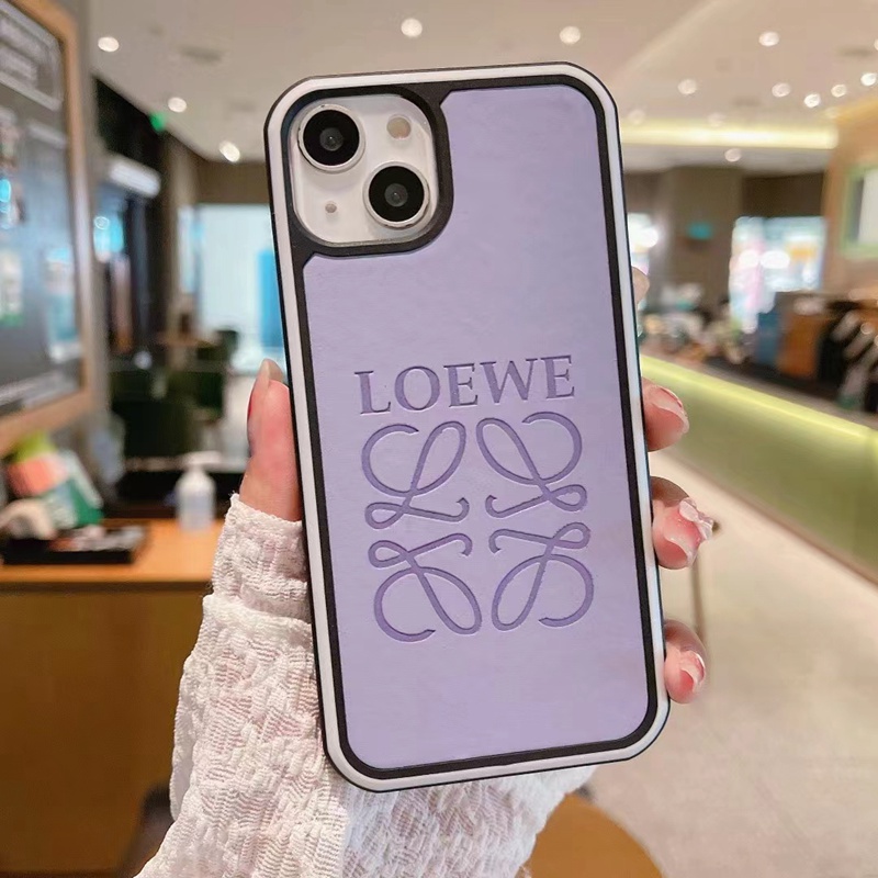 LOEWE/ロエベ ブランド iphone 14/14 pro/14 pro max/14 plusケース 可愛い ジャケット型  モノグラム