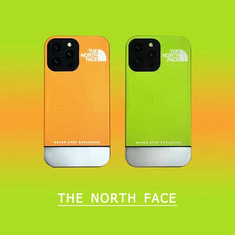 the north faceザノースフェイスiphone14pro max plusケース メッキ モノグラム ジャケット ブランド アイフォン14プロマックス 耐衝撃 男女