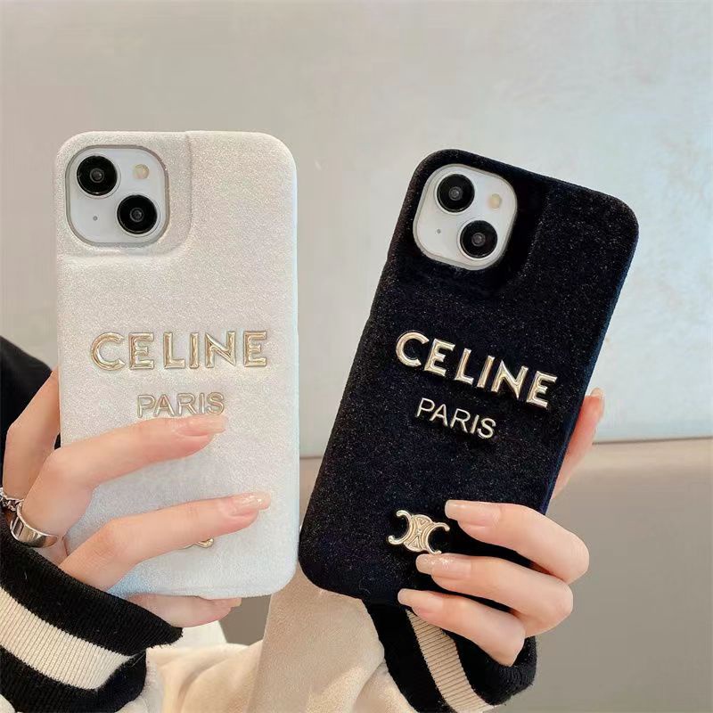 CELINE セリーヌ女性向け iphone15pro max xr xs max 8/7 plusケース ガラス型 男女兼用 人気 ブランド iphone15 14 13 12 proケース