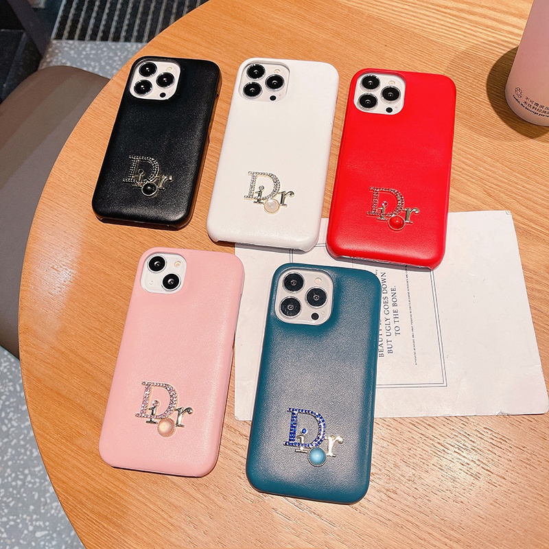 Dior ディオール ブランド iPhone 14 Pro Max/14 Plusケース モノグラム 背面レザー キラキラ Galaxy S23+ultraケース 芸能人愛用 アイフォン14カバー ジャケット型 レディース