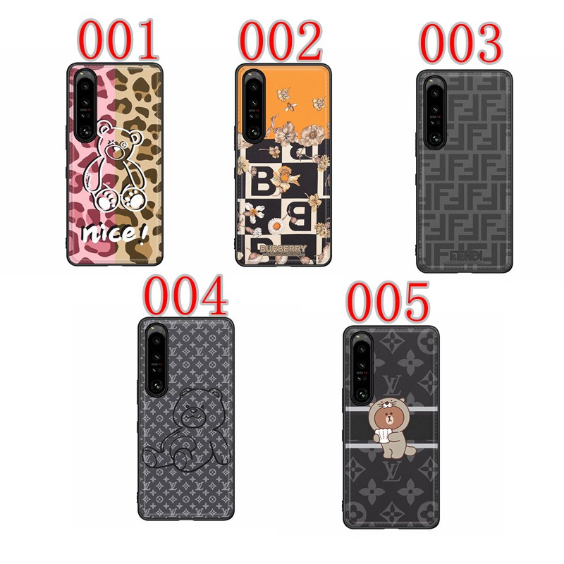 フェンディ/Fendi LV/ルイヴィトン バーバリー/Burberry ブランド Iphone 14/14 Plus/14 Pro Maxケース 花 ヒョウ モノグラム 熊柄 全機種対応 ジャケット型 Galaxy A54 5g/S23+Ultraケース Xperia 1V/10 V/Ace ivカバー コピー レディーズ