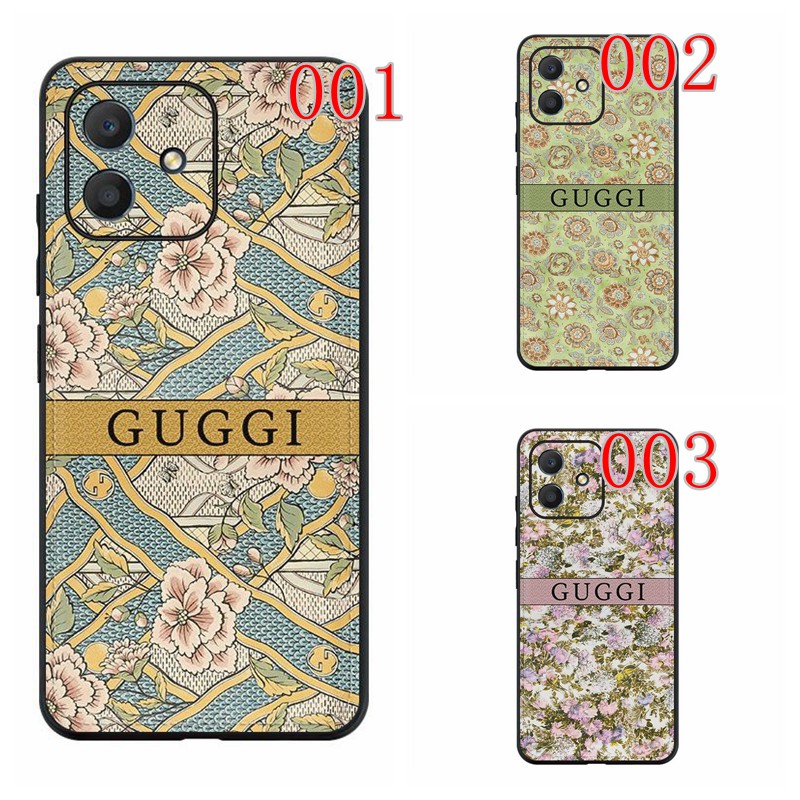 Gucci グッチ ハイブランド Iphone14pro max/14plusケース オシャレ 全機種対応 花柄 Galaxy S22+Ultra/A23 5gケース ジャケット型 Xperia 5 Ivカバー レディース