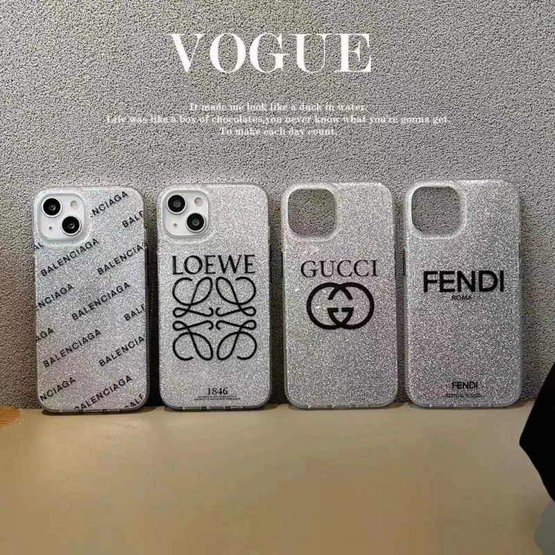 Balenciaga ロエベ Loewe Gucci Fendi 男女兼用 人気 ブランド iphone14 13 12 pro 15ケース  ブランド アイフォン15 plus