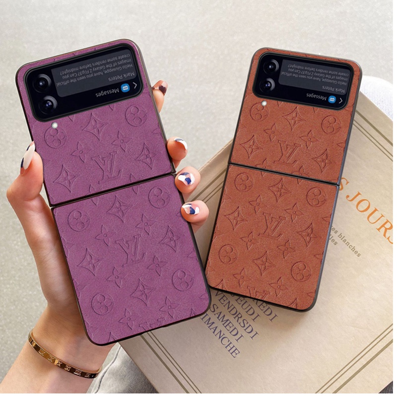 LV ブランド ルイヴィトン Galaxy Z Flip 4/Z Flip 3ケース オシャレ 折りたたむ 保護 セレブ愛用 激安