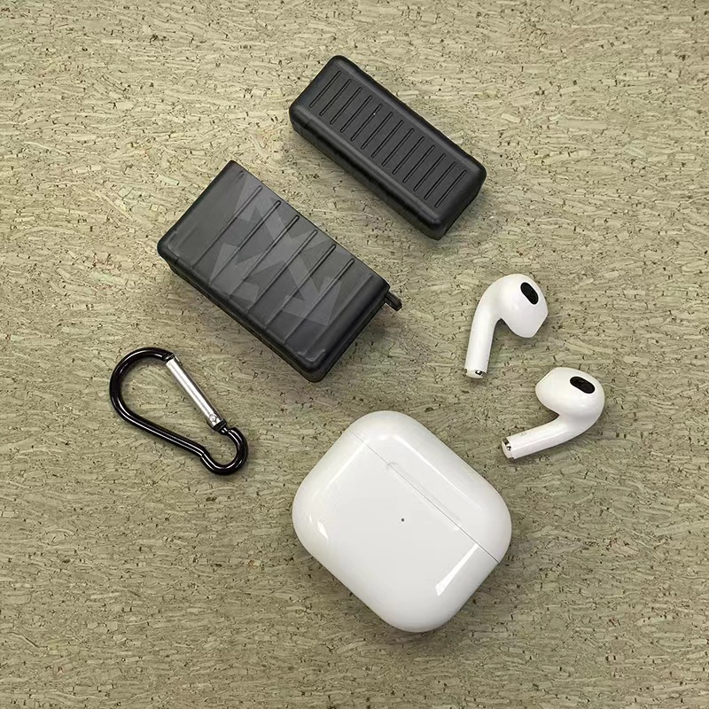 オフホワイトairpods pro 2/3ケース ブランドoff-whiteスーツケース カラビナ モノグラム エアーポッズ3カバー男女