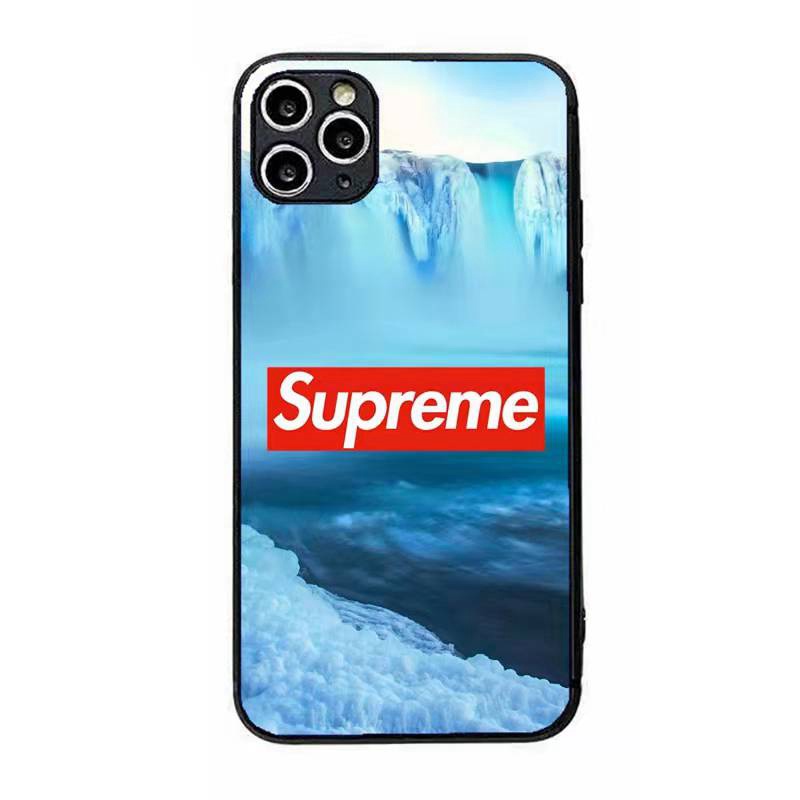 Supremeシュプリーム ブランド アイフォン14/14pro max/14 plusカバー お洒落 氷河モノグラム全機種対応ジャケット 男女