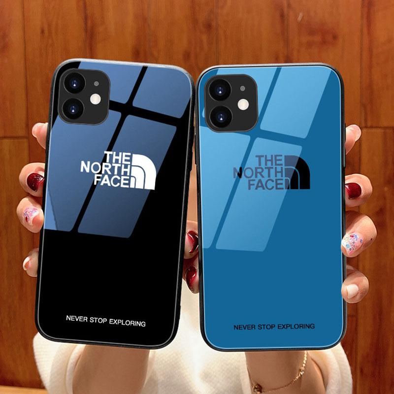 The North Face ハイブランド iphone se3/14/14 pro/14 pro max/14 maxケース 個性 ガラス製 全機種