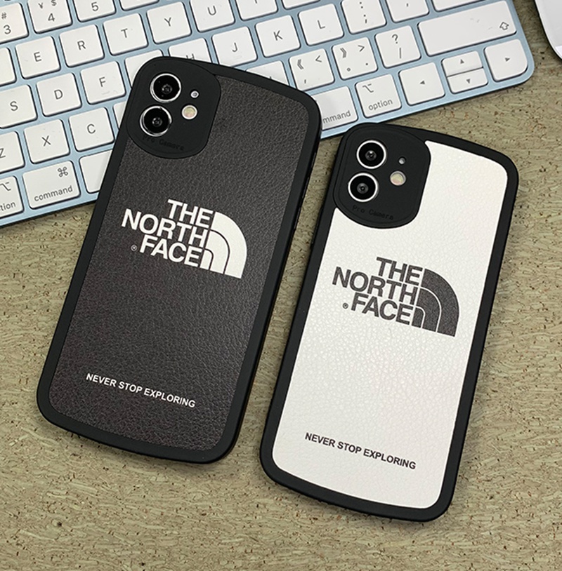 The North Faceザノースフェイス ブランドiphone se3/13pro max/13miniケース お洒落モノグラム ジャケット アイフォン13カバー男女