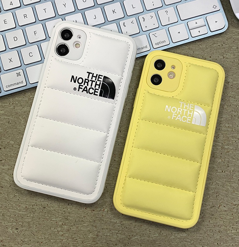 ザノースフェイスiphone14pro max/14plusケースThe North Faceダウンジャケット革ブランド セレブ愛用 激安 男女