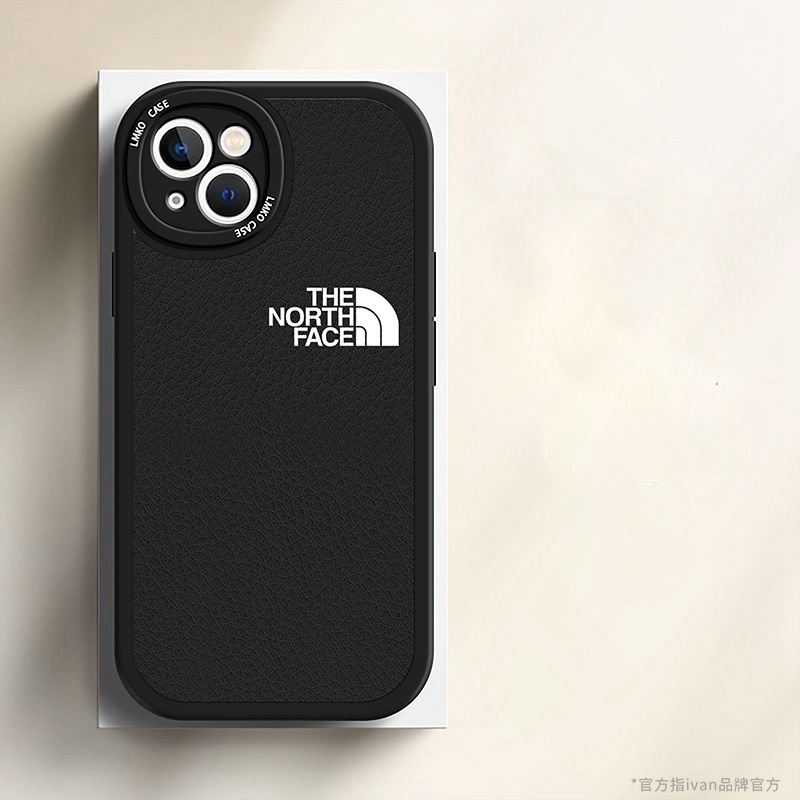 ザノースフェイスiphone14pro max plusケースthe north face革 保護 ブランド ジャケット型 アイフォン14カバー男女
