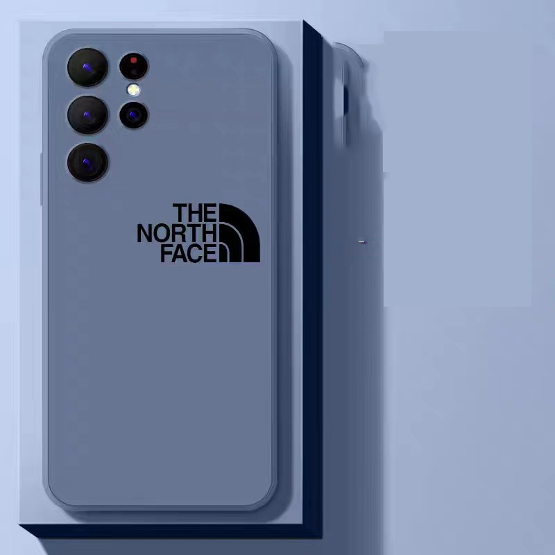 ザノースフェイスgalaxy s23+plus ultraケース可愛いthe north faceジャケットTPUモノグラム ギャラクシーS23プラス/s23ウルトラ コピー 男女